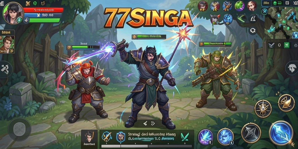 Gameplay dinamis dan menantang di 77SINGA.