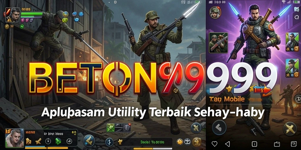 Tampilan antarmuka BETON999 yang modern dan fungsional.