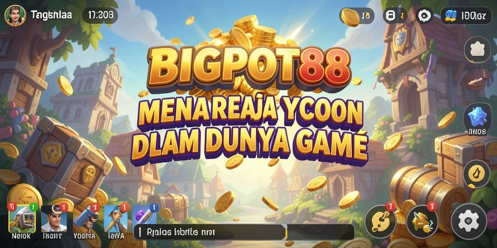 Tampilan gameplay Tycoon yang menarik dan mendebarkan.