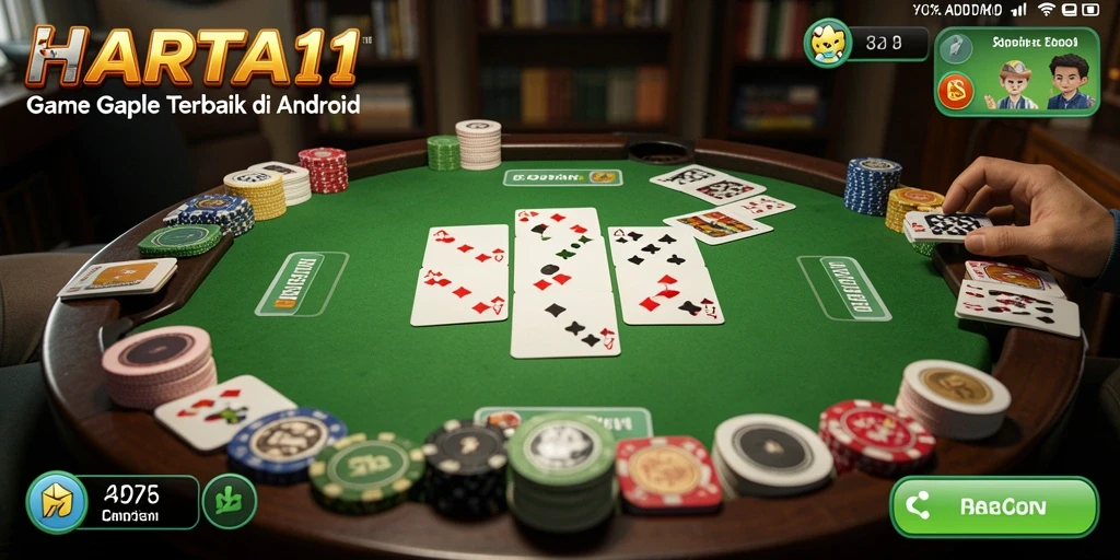 Tampilan gameplay seru dan interaktif HARTA11.