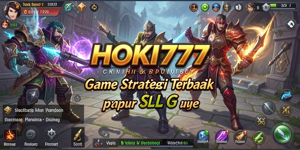 Tampilan gameplay HOKI777 dengan strategi seru dan grafis menarik.