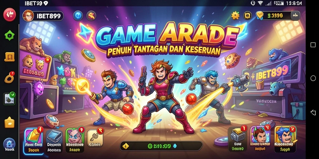 Tampilan gameplay seru dari IBET899 yang memikat.