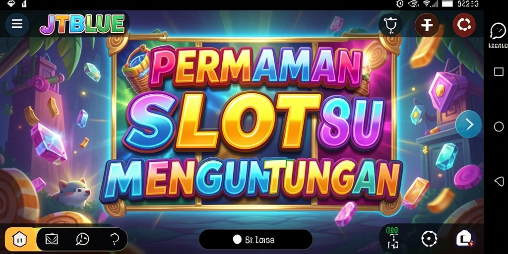 Gambaran gameplay Slot JTBLUE yang menegangkan dan menguntungkan.