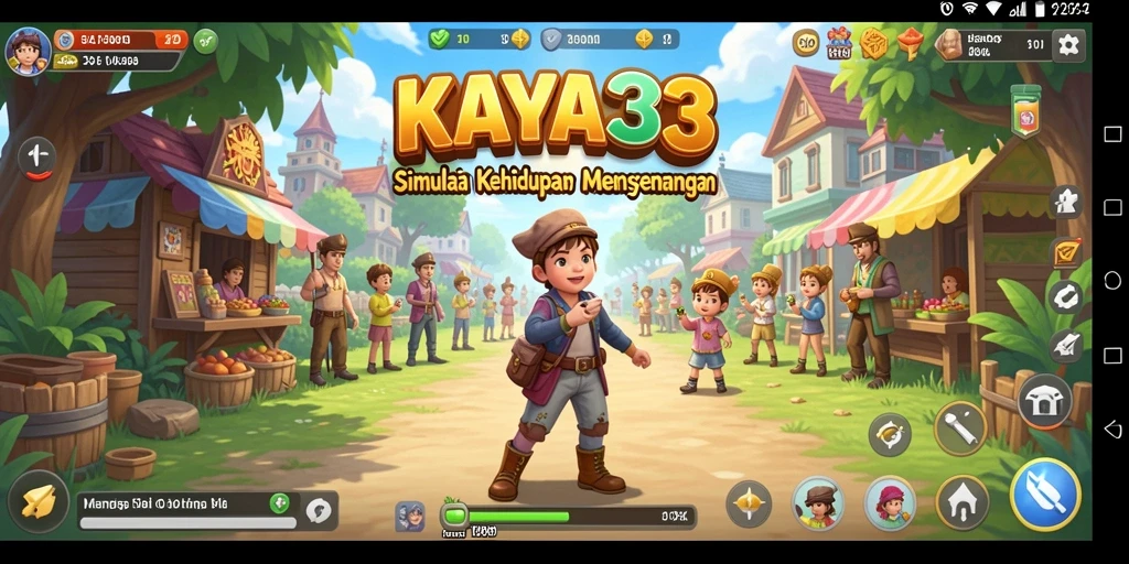 Tampilan gameplay KAYA33 yang sangat interaktif dan menarik.
