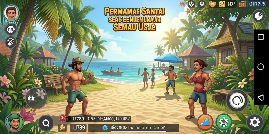 Screenshot gameplay LI789 yang menunjukkan keseruan permainan Casual.
