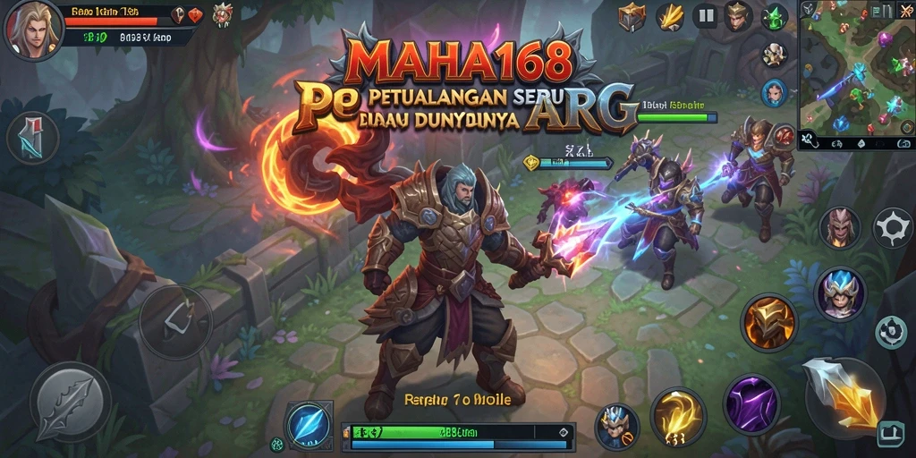 Tampilan gameplay seru dalam dunia fantasi ARPG.