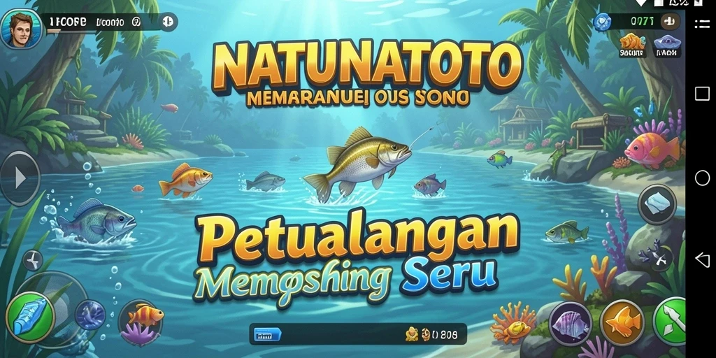 Tangkapan ikan besar di laut yang mempesona.