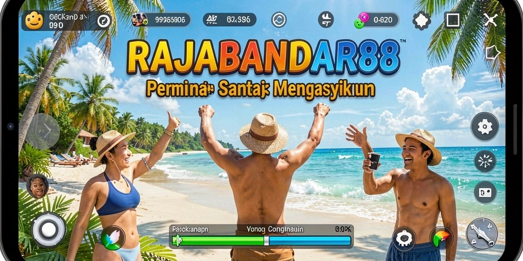 Tampilan gameplay yang seru dan mengasyikkan dari RAJABANDAR88.