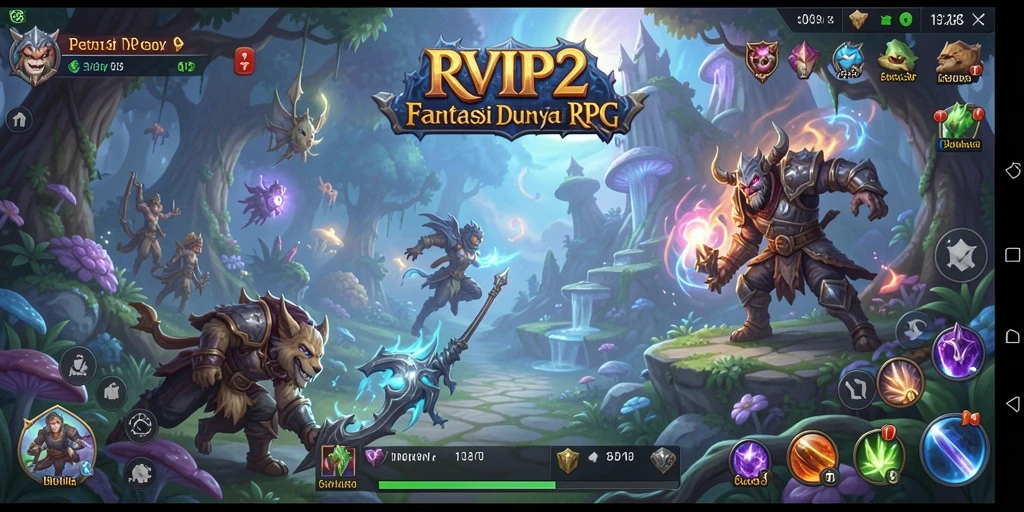 Tampilan gameplay dari RVIP2 yang memukau dan menantang.