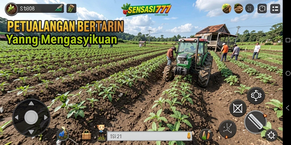 Tampilan gameplay SENSASI777 yang menarik dan penuh warna.