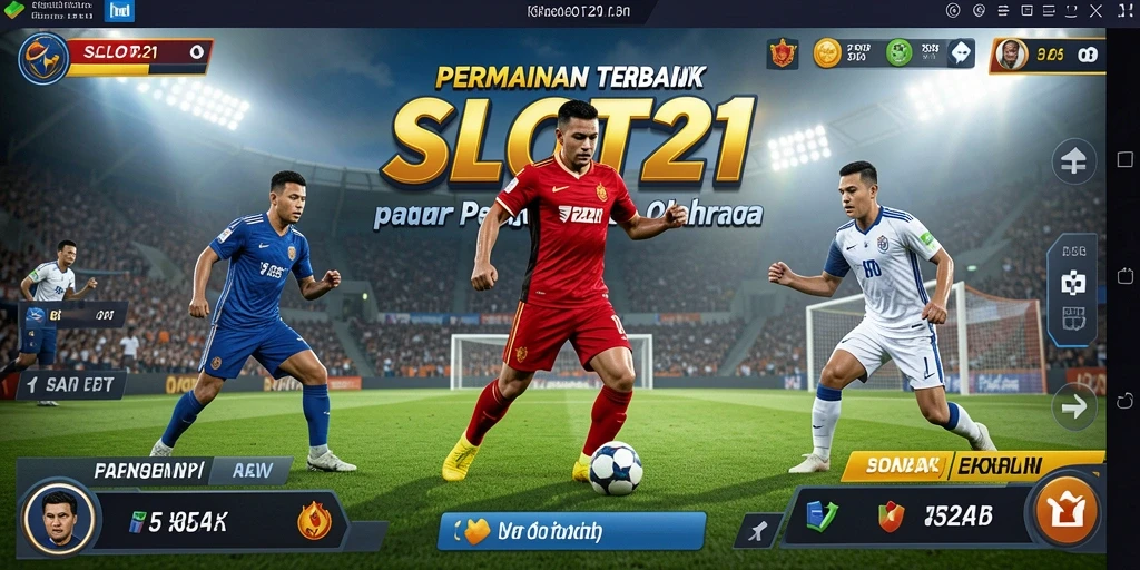 Tampilkan gameplay menarik dari permainan olahraga SLOT21.